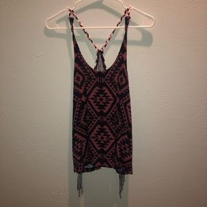 Tank-top with Fringes